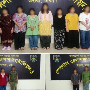 উচ্চ বেতনে চীনে নেওয়ার কথা বলে বাসায় আটকে নির্যাতন, উদ্ধার ১২ নারী