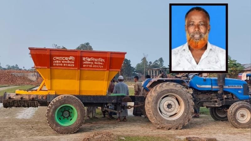 ইট তৈরির মেশিনে পিষ্ট হয়ে বিএনপি নেতার মৃত্যু