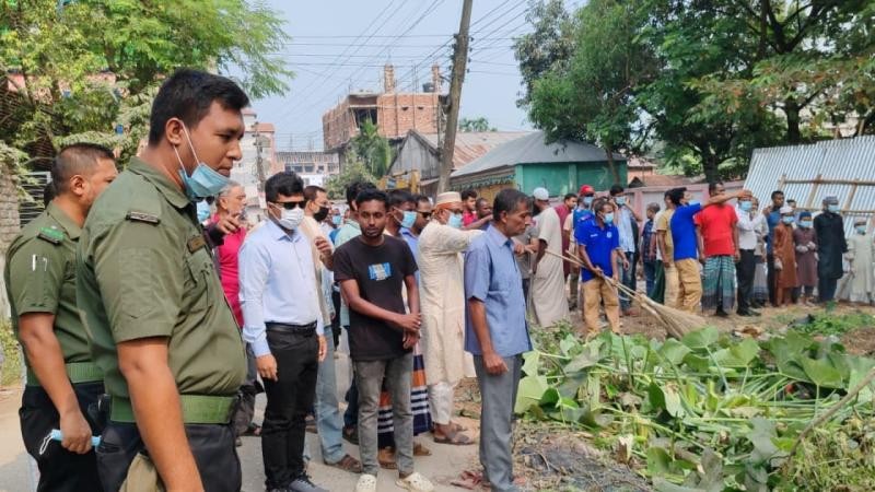 শেরপুরে দখলমুক্ত জলাধারকে দৃষ্টিনন্দন লেকে রূপ দেওয়ার উদ্যোগ